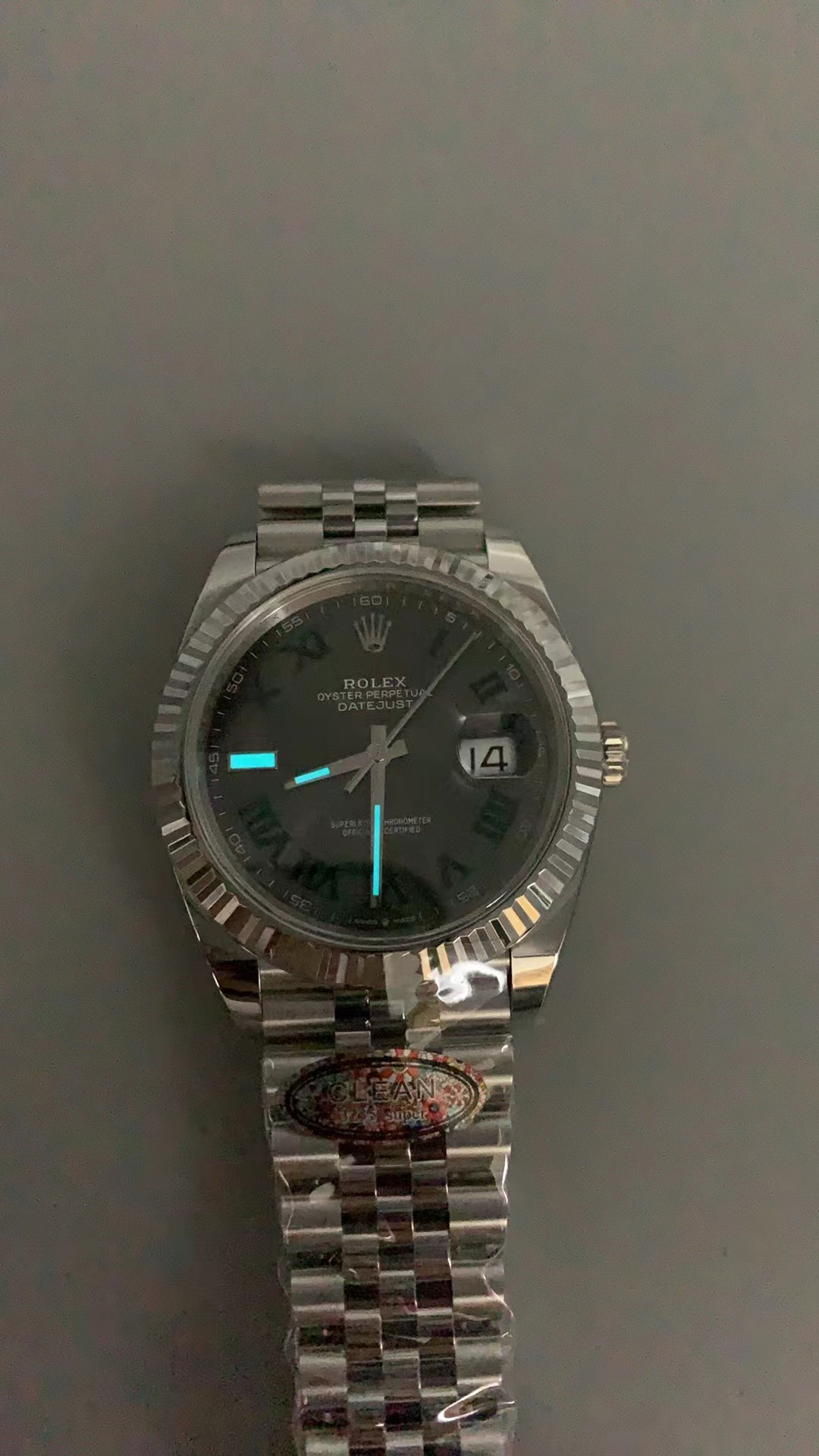 クリーン工房、41mm、緑のロー