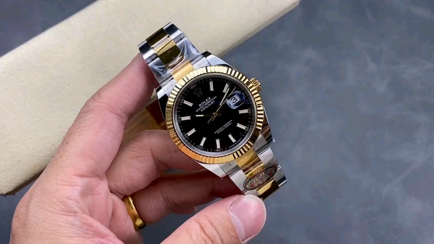 クリーンファクトリーメイド ロレックス コンビデイトジャスト41mm サイドノンルミナス 3235ムーブメント