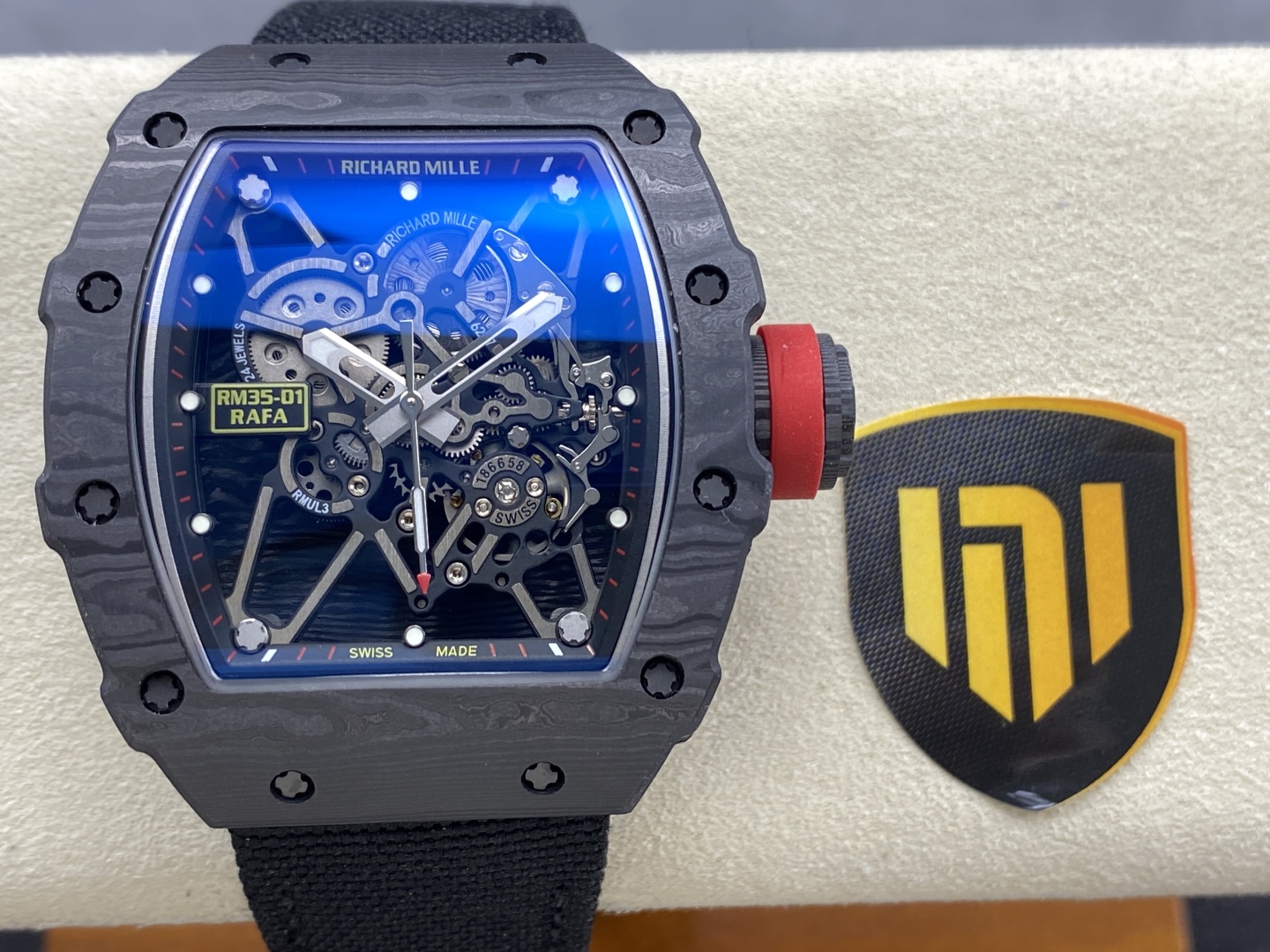 新工場 リシャールRM35-01 手巻き