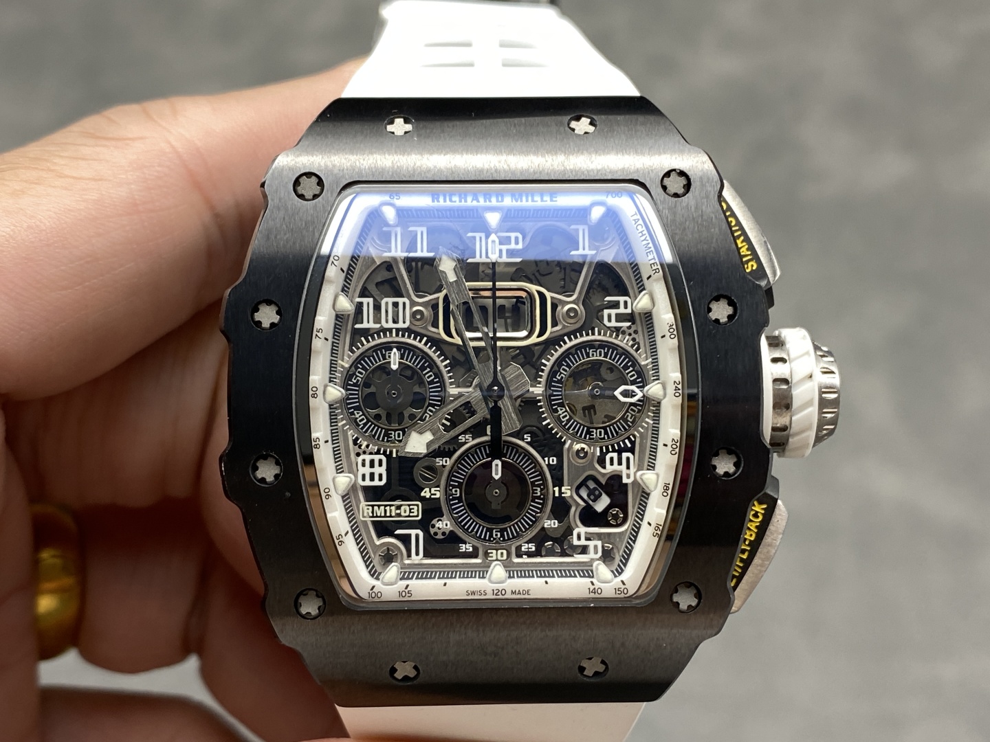 KU KV工房 リシャールミル RM011 クロノグラフ RM11
