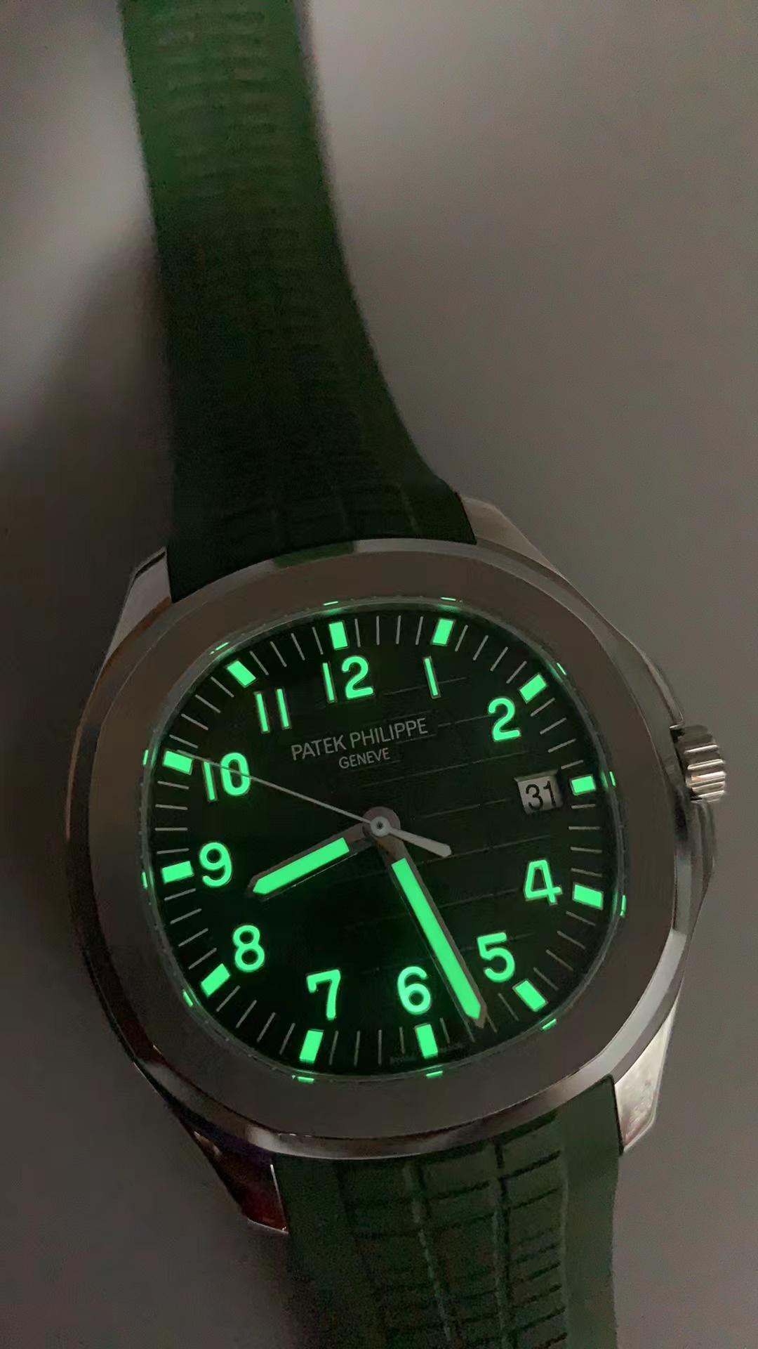 3k工房、5168グリーンダイヤル、42mm