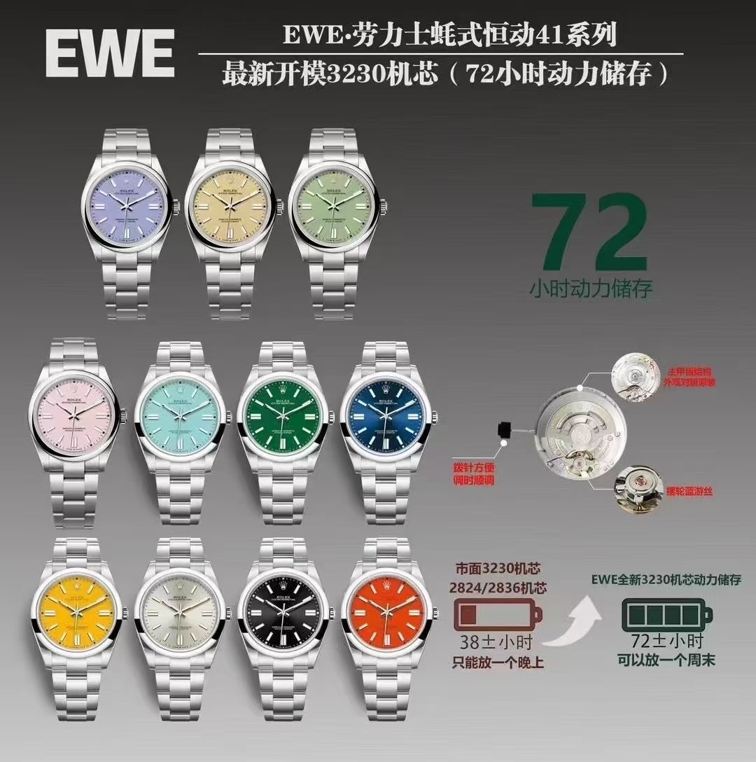 Ewe ロレックス オイスターパーペチュアル 41mm