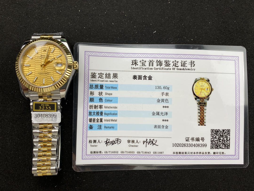 ZQファクトリーの18k金張り腕時計は本物とどう違う？