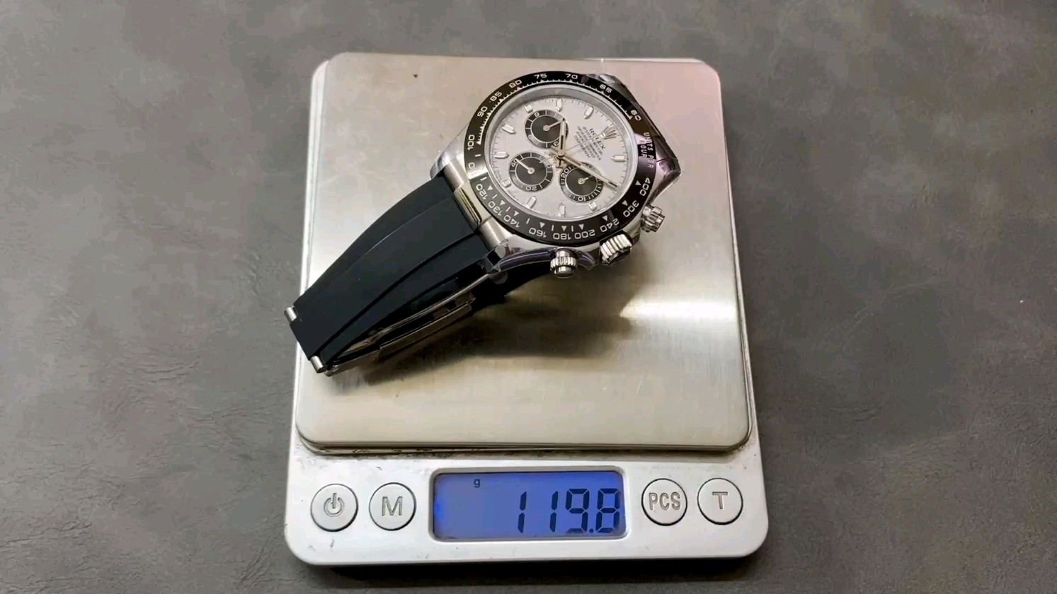 QF バランスウェイトバージョン ロレックス デイトナ 4130ムーブメント 904ステンレススチール 40mm 120G