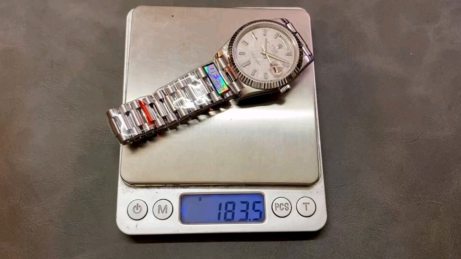QF バランスウェイト版 ロレックス デイデイト ダブルカレンダー 2836ムーブメント 40mm 184G