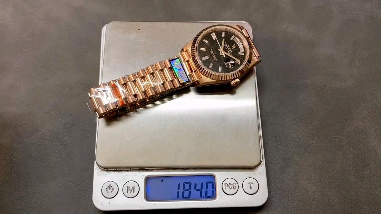 QF バランスプレート ロレックス デイデイト ダブルカレンダー 2836ムーブメント 40mm 184G