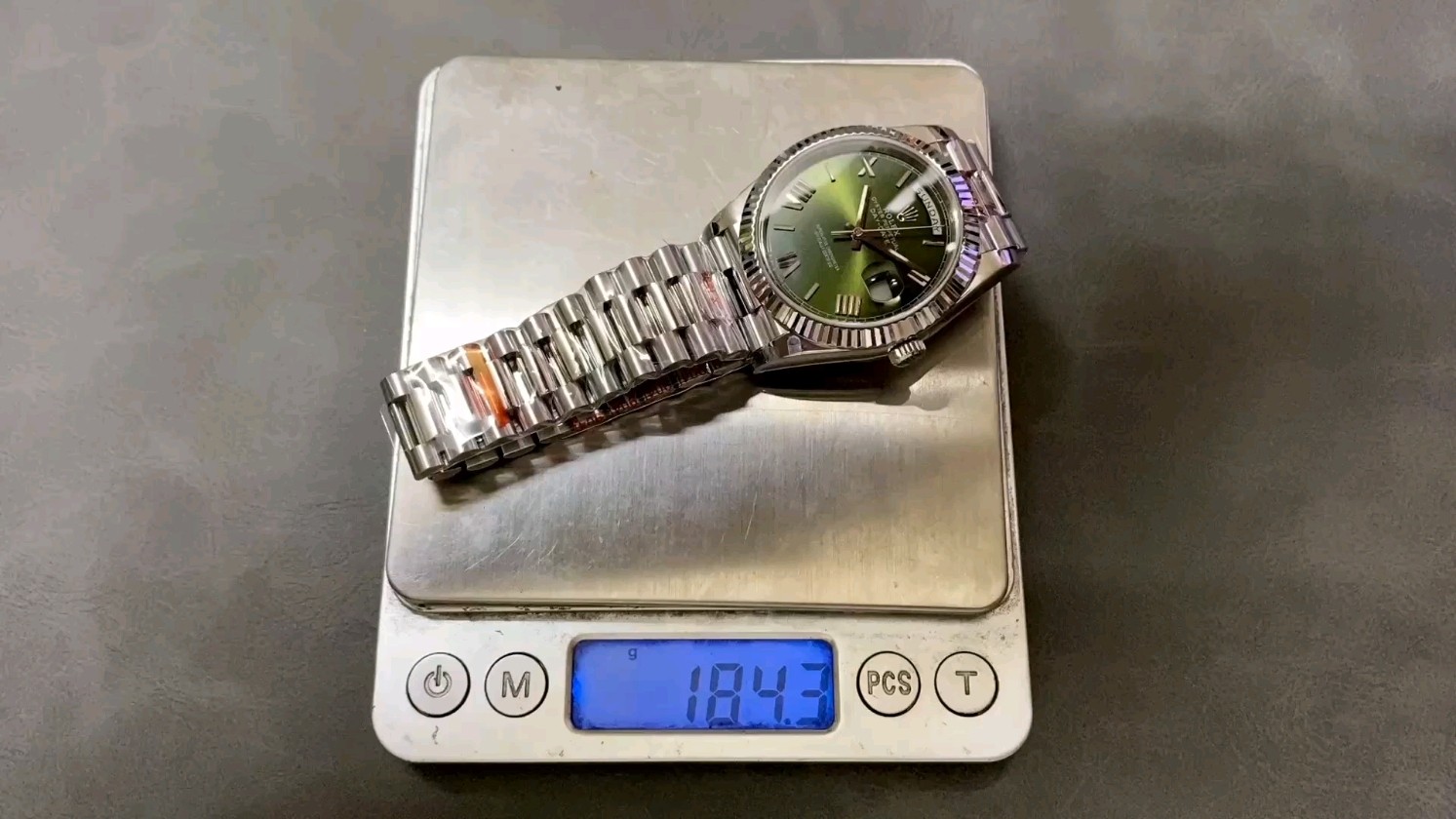 QF ヘビーウェイトモデル ロレックス デイデイト ダブルカレンダー 2836ムーブメント 40mm 184G