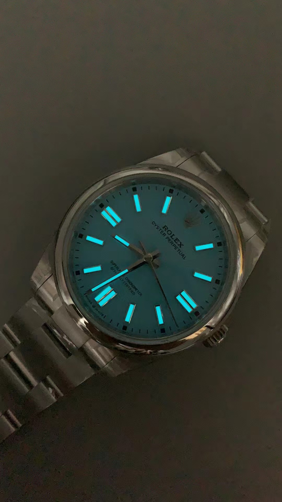 VS工房、41mm、ティファニーブルー ダイアル オイスター パーペチュアル
