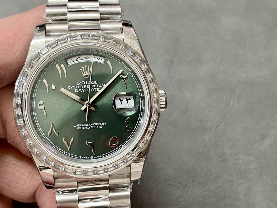 GM ロレックス 中東仕様ダブルカレンダー デイデイト 40mm 2836/3255ムーブメント 904スチール
