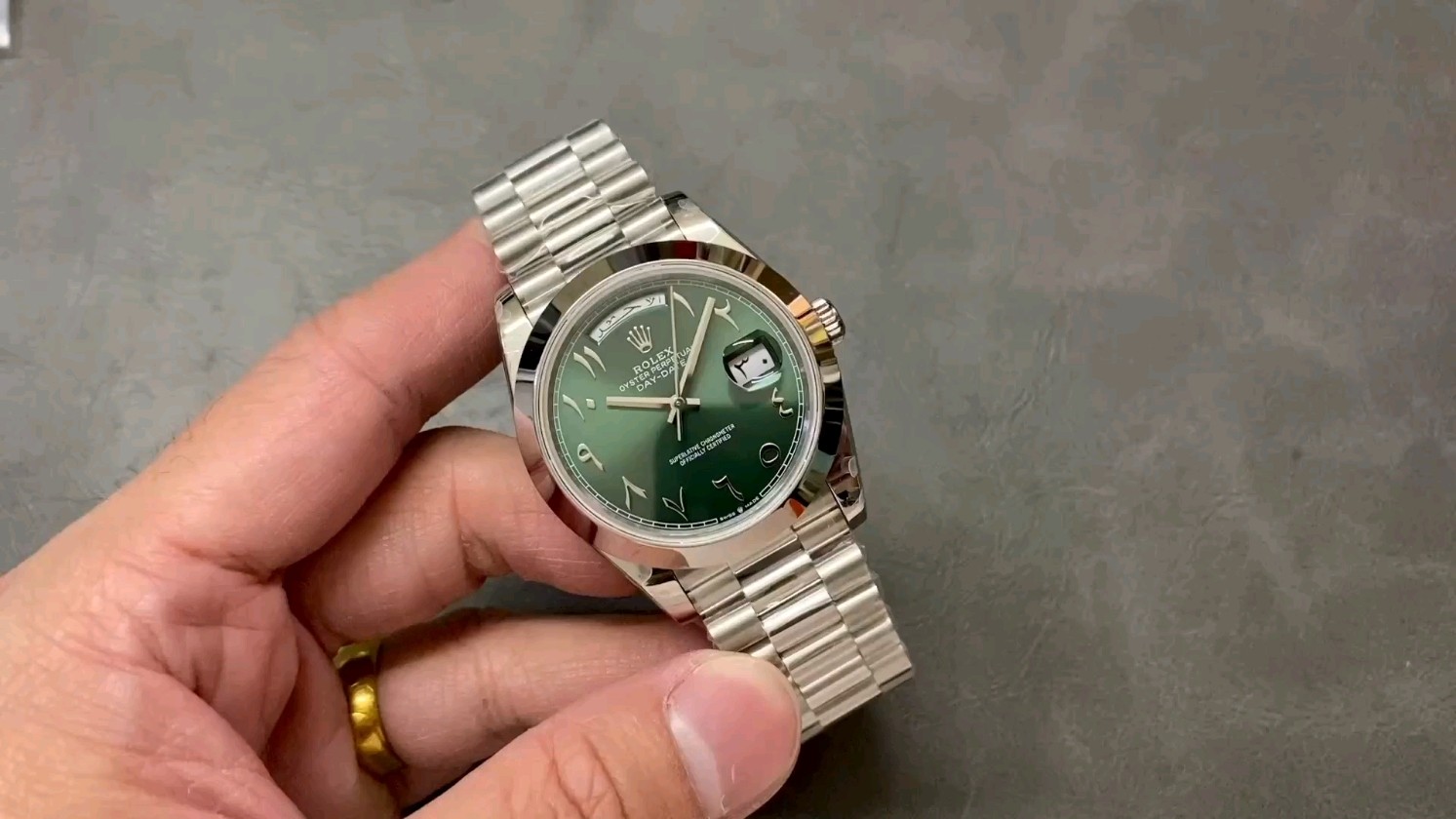 GM ロレックス 中東仕様 デイデイト 40mm 2836/3255ムーブメント 904Lスチール