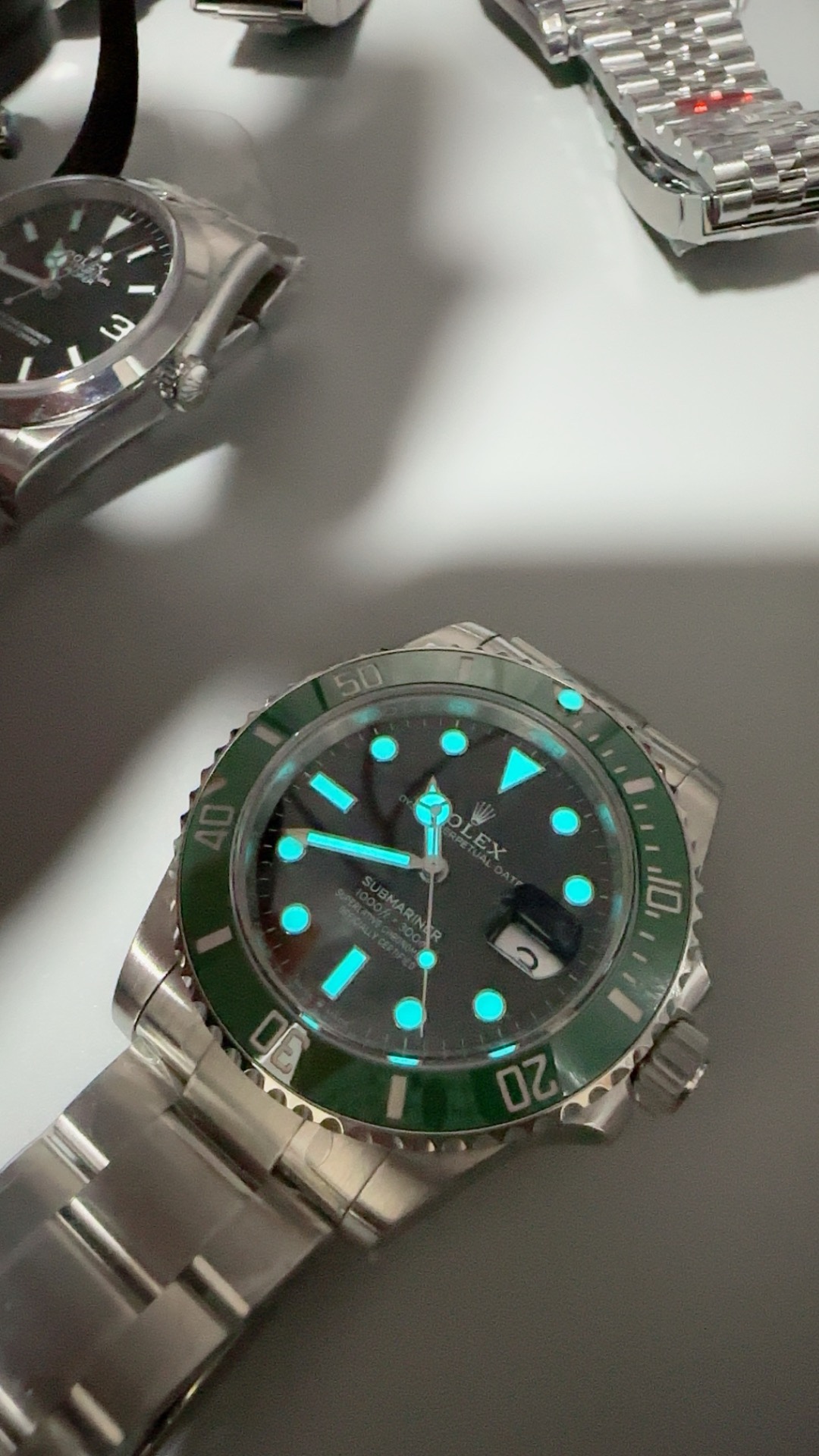 VS工房、41mm、グリーンサブマリーナ