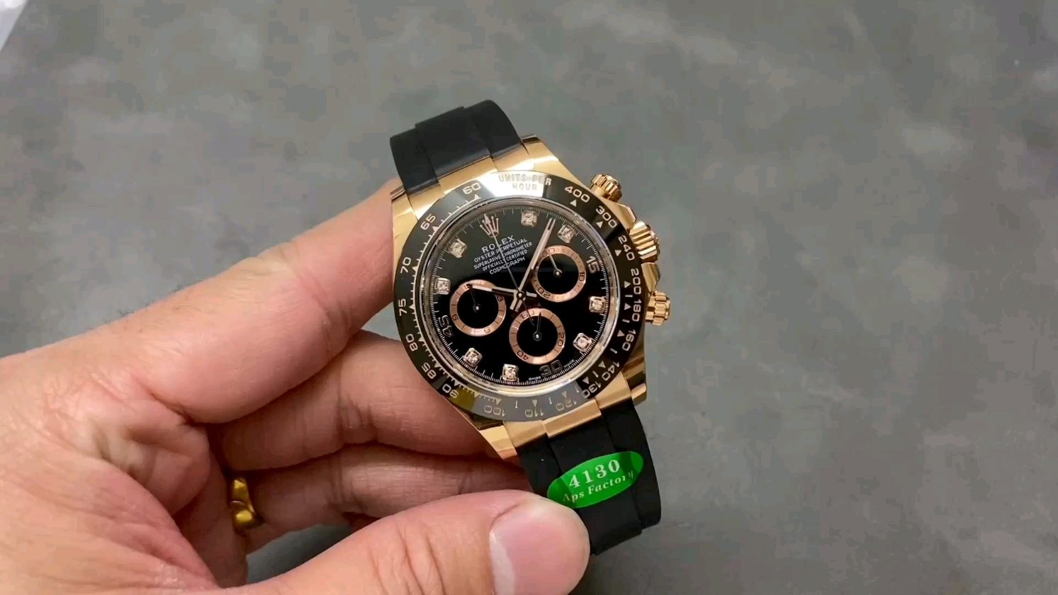 「Aps バランス ロレックス デイトナ 4130機 145G」