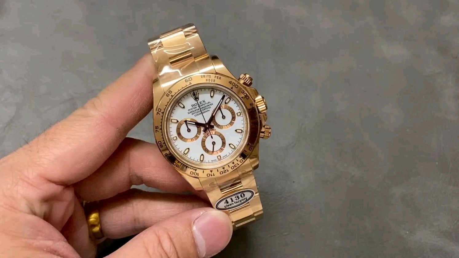クリーン工房 C工房 ロレックス デイトナ 4130ムーブメント 40mm 904ステンレススチール
