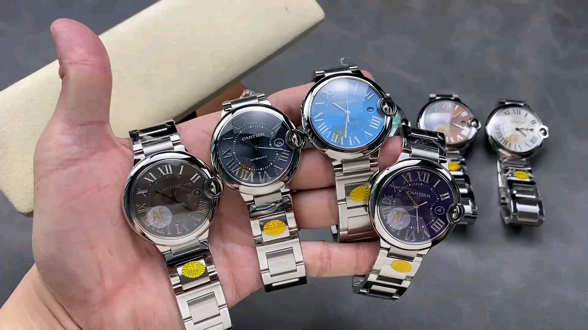 AF クイックリリース版 カルティエ ブルーバルーン 42mm 2824ムーブメント
