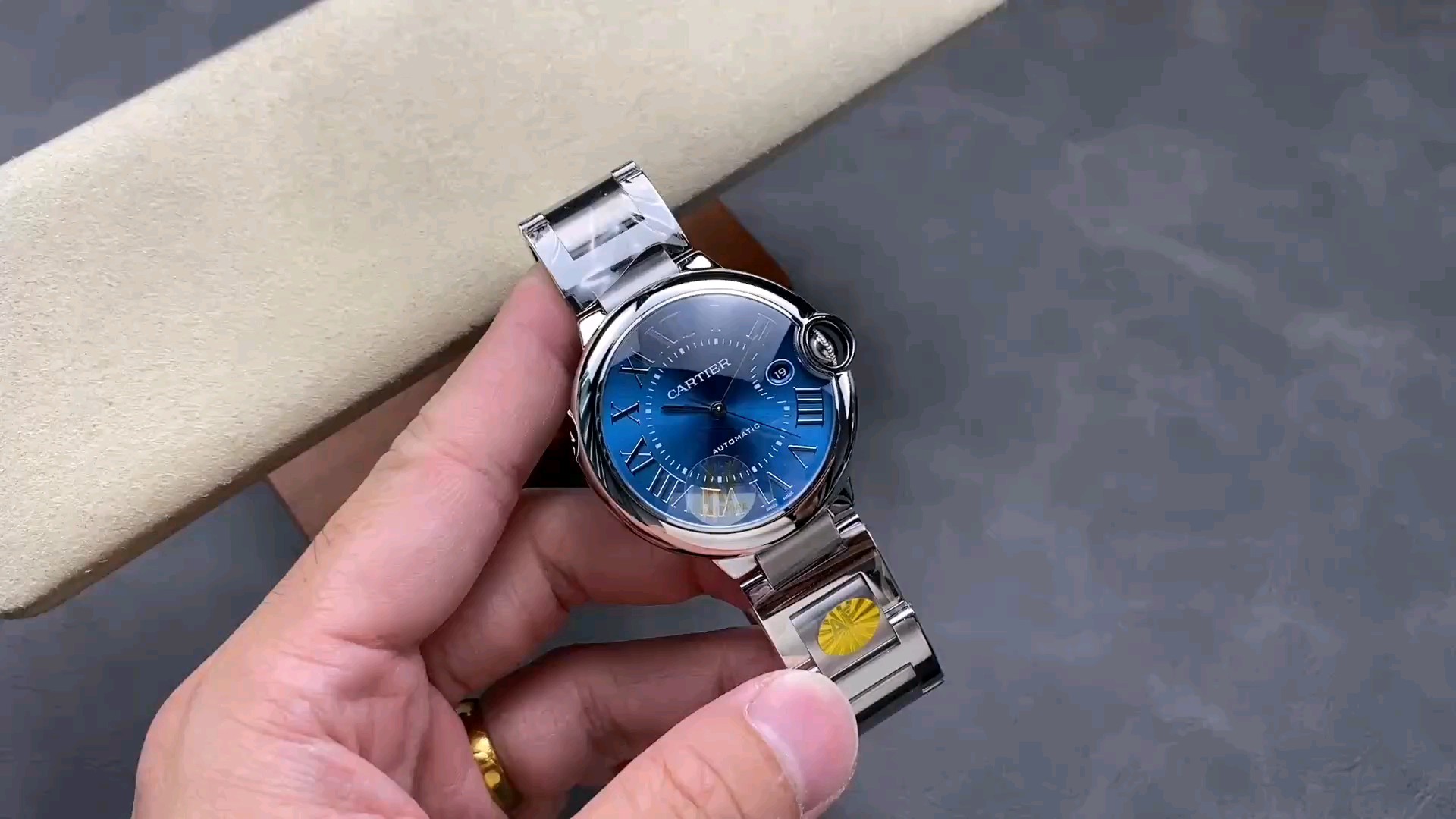 AF クイックリリース版 カルティエ ブルーバルーン 42mm 2824ムーブメント
