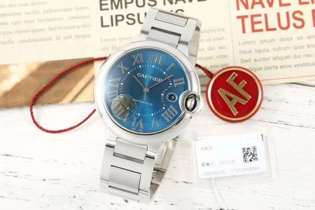 「AF カルティエ ブルーバロン 42mm」
