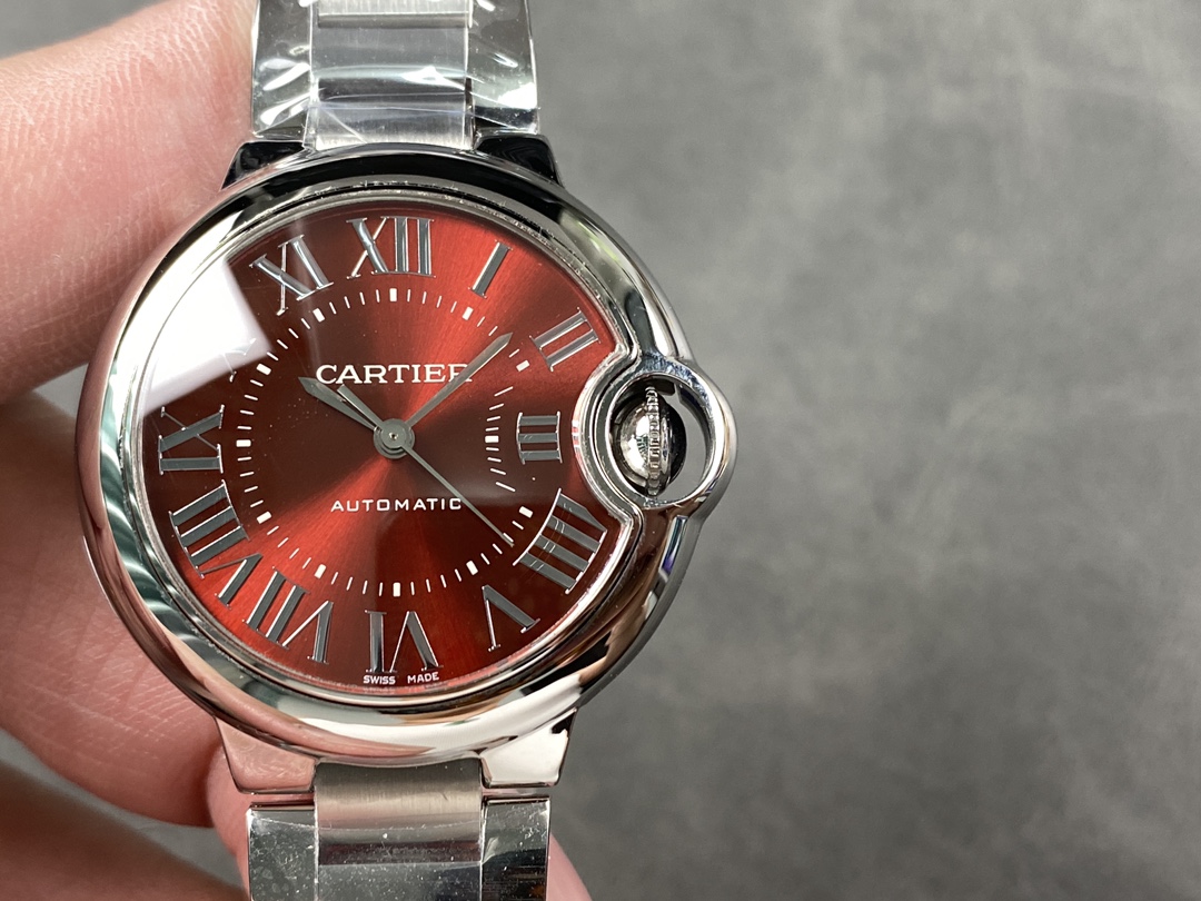 AF カルティエ レッド ブルーバルーン 33mm