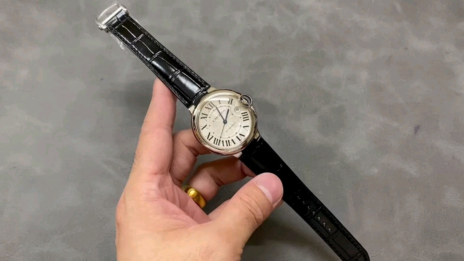 CH カルティエ ブルー バロン 40mm