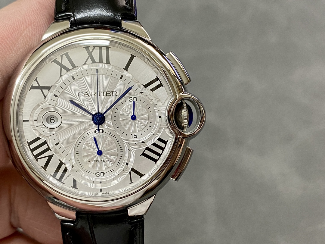 TW カルティエ ブルーバルーン クロノグラフ 7750ムーブメント 46*16mm