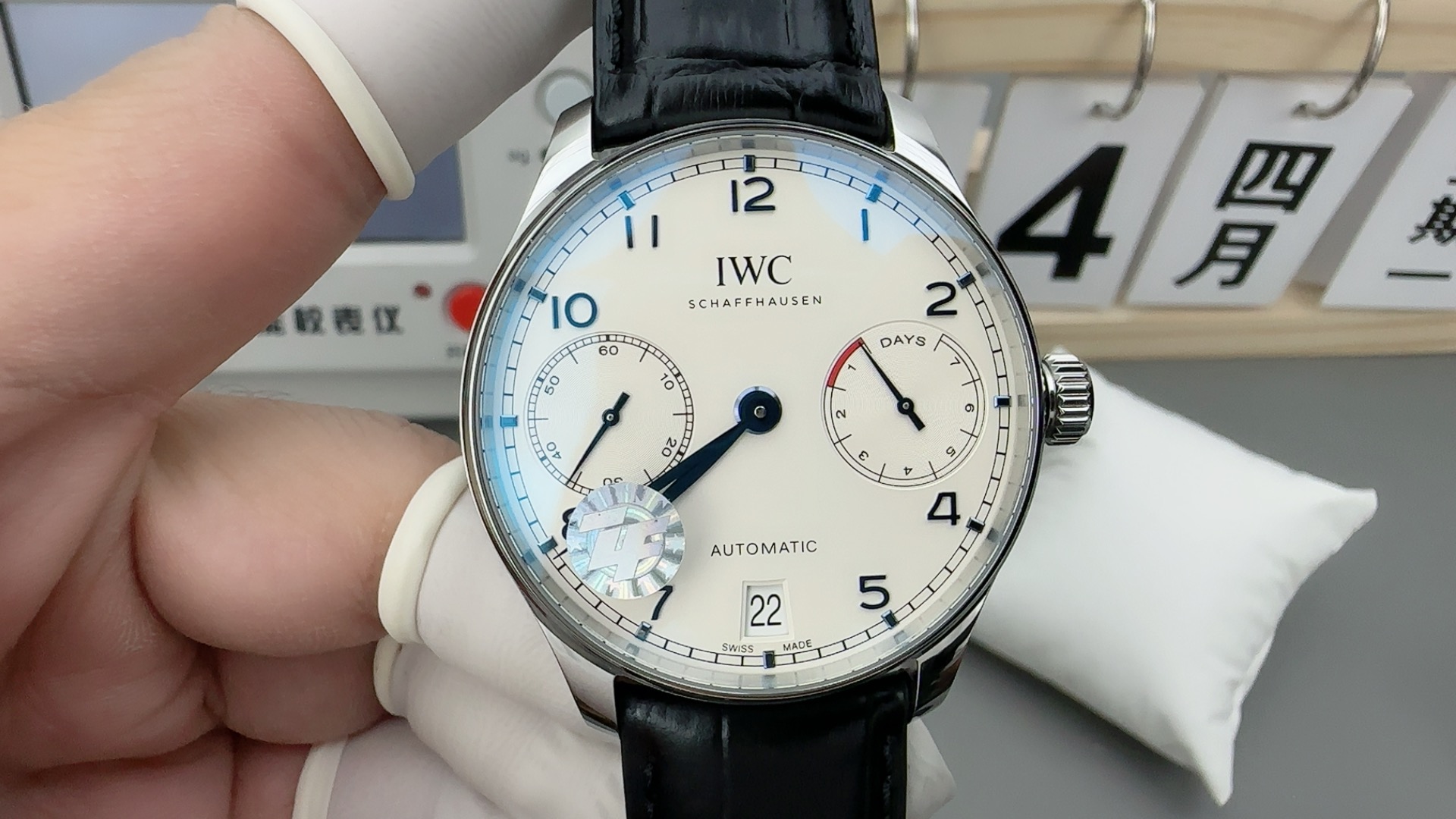 ZFIWCポルトギーゼ7デイ表示パワーリザーブシリーズ/42mm/カスタム版52010フルオートマチックメカニカル/ポルトギーゼ7/ポルト7