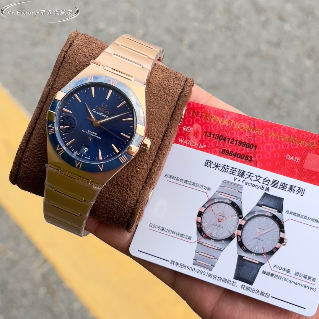 V+ ファクトリーのオメガ第5世代コンステレーションレビュー