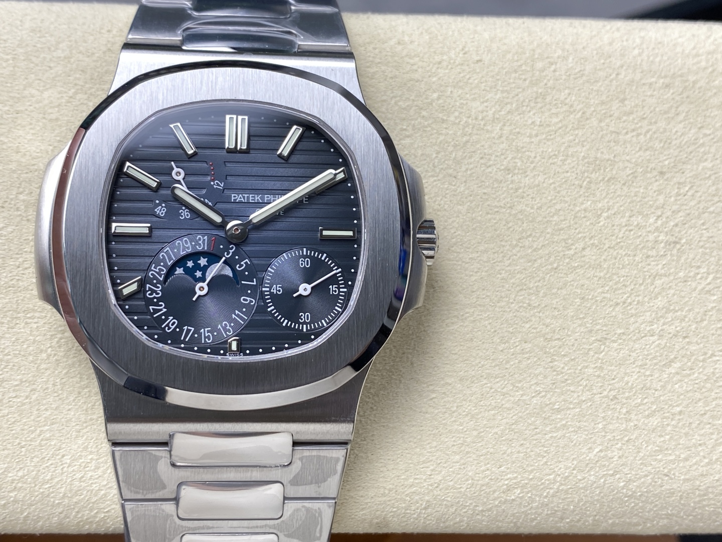 🔥🔥PPF パテック・フィリップ 5712 一体型モデル メカニカルムーブメントグランフーエナメルダイヤル オリジナルとシンクロナイズ 予約受付中🔥🔥