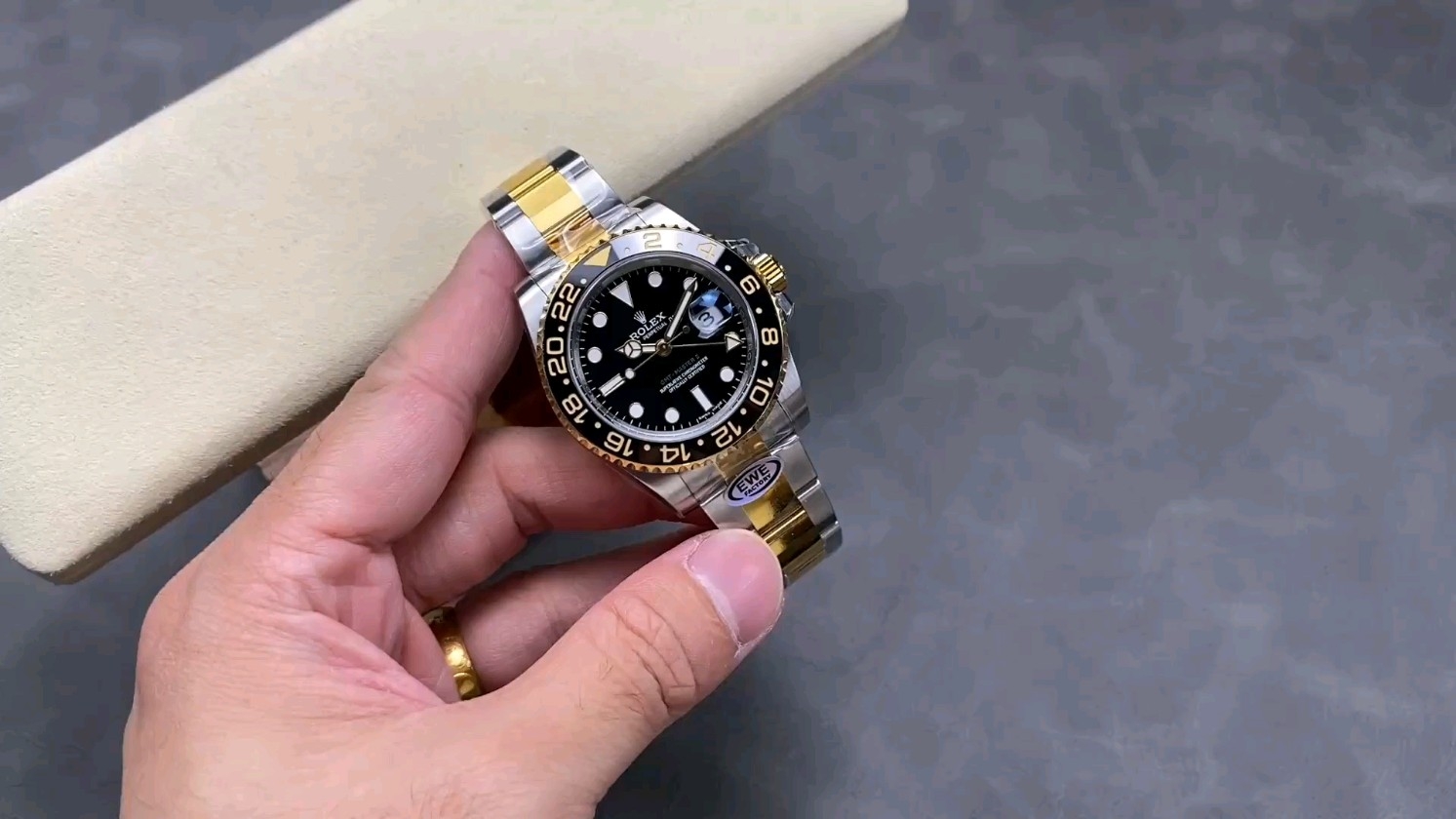 EWE ロレックス グリニッジ GMT 3186ムーブメント