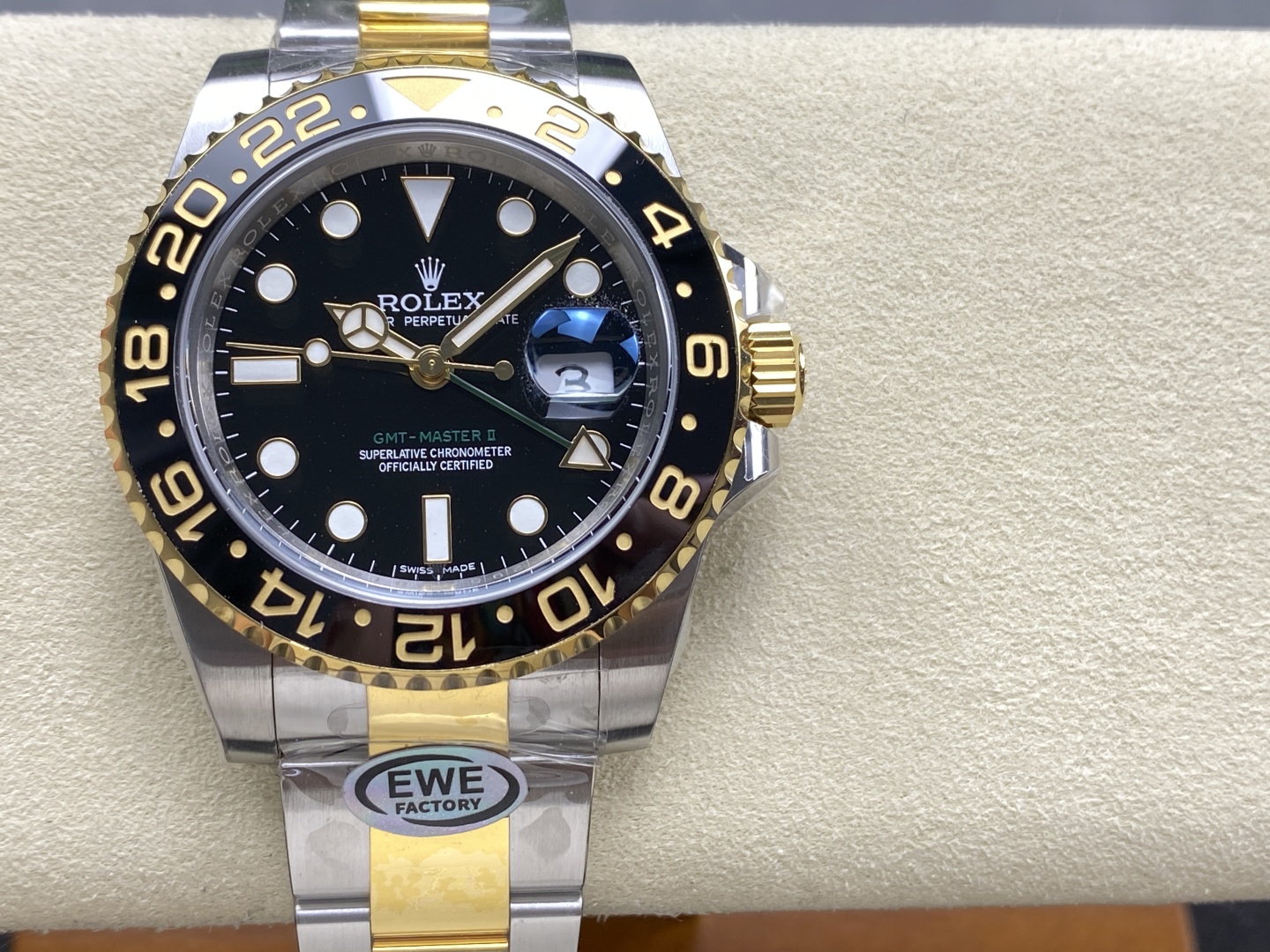 EWE ロレックス グリニッジ GMT 3186ムーブメント