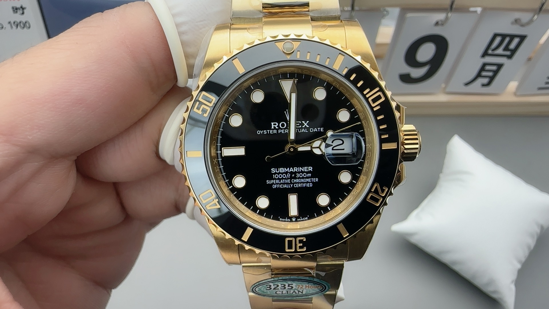 「クリーン 41mm オールブラック スキューバダイバー」