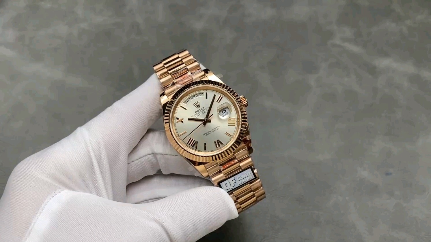 QF 重量調整 ロレックス デイデイト 40mm 2836ムーブメント