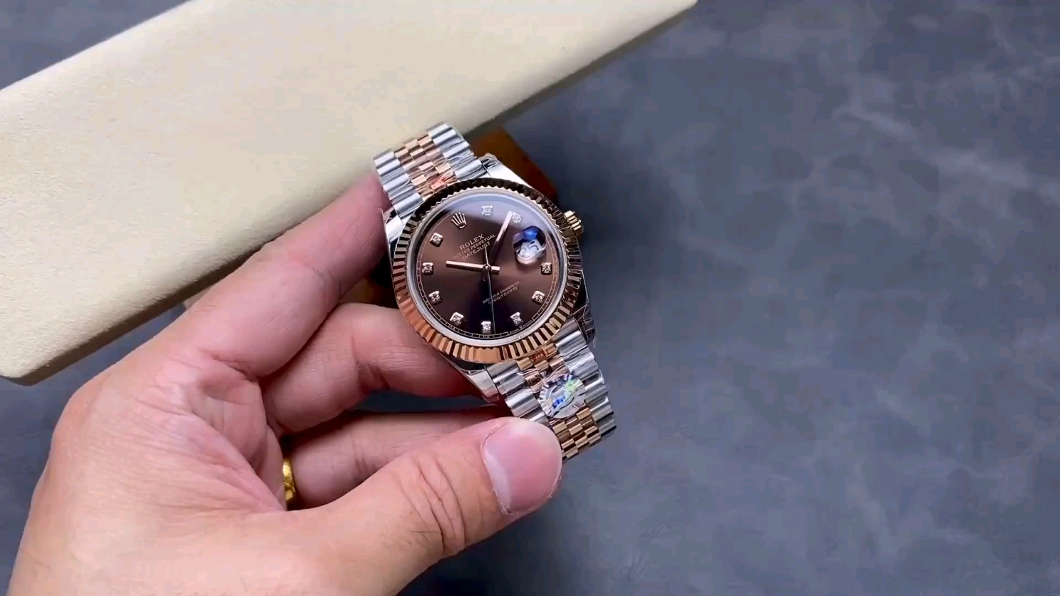 TWS ロレックス デイトジャスト 41mm 3235ムーブメント