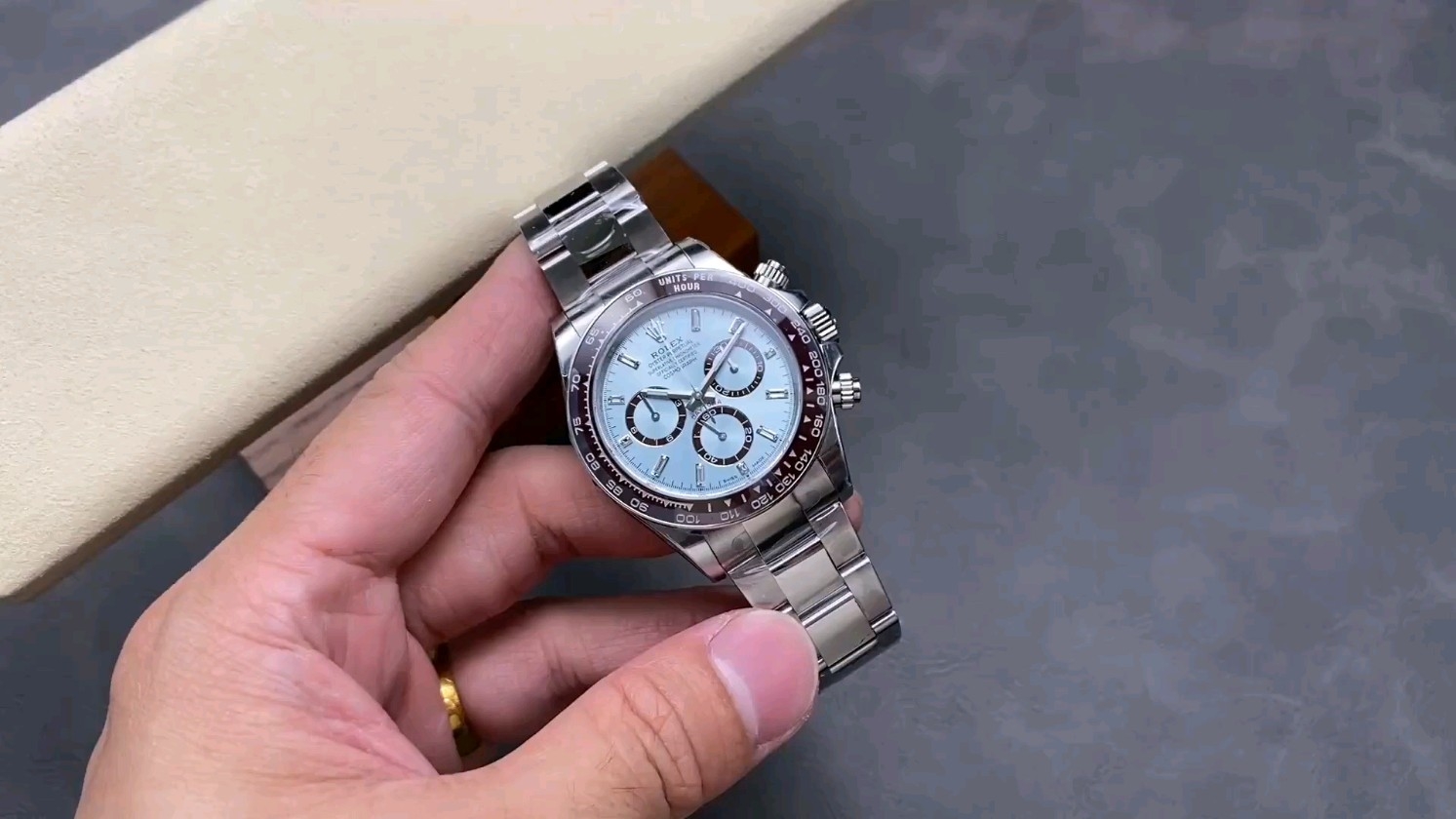 VS工房 バランスウェイト版 ロレックス アイスブルー デイトナ 4131ムーブメント 904ステンレススチール 40mm
