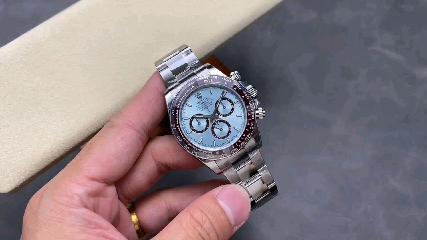 VS工房 バランスウェイト版 ロレックス アイスブルー デイトナ 4131ムーブメント 904ステンレススチール 40mm
