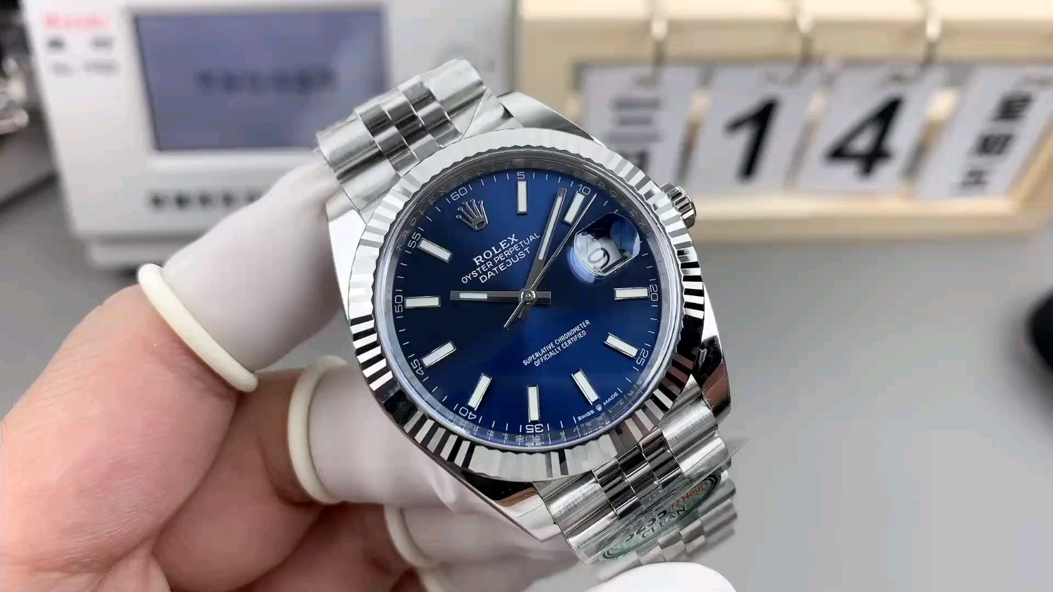 「クリーン製ブルーログ3235機 実物出荷写真：実物出荷写真」