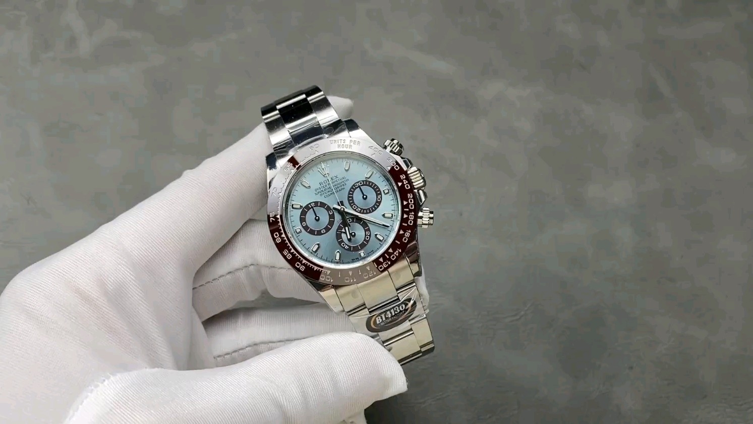 BT ロレックス アイスブルー デイトナ 4130ムーブメント 40mm