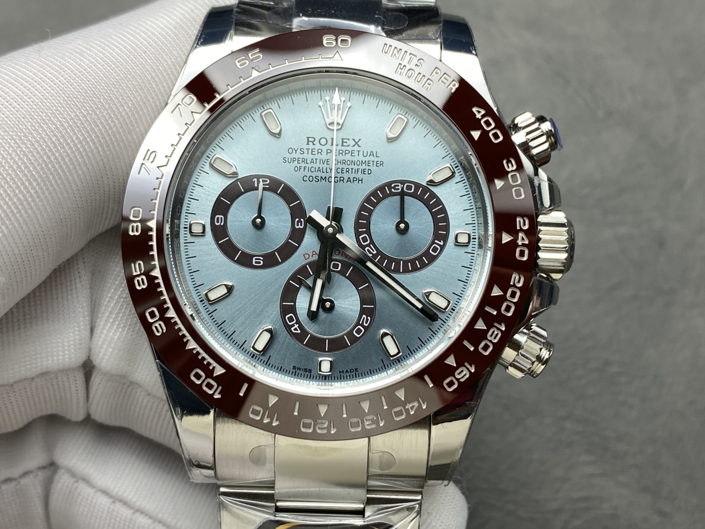BT ロレックス アイスブルー デイトナ 4130ムーブメント 40mm