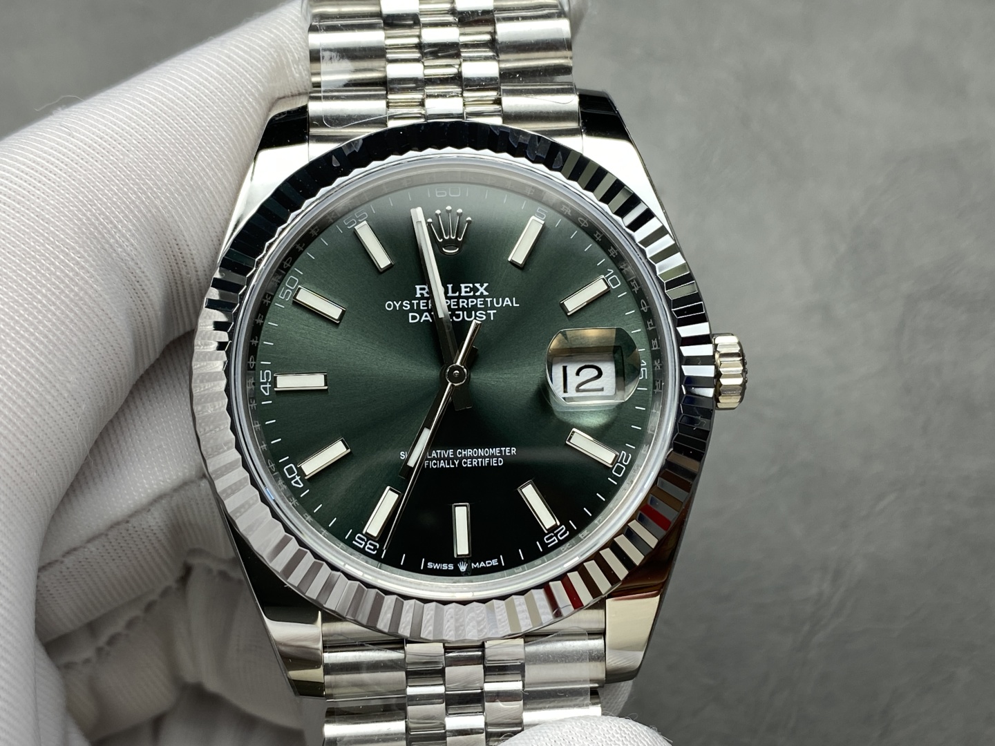 ロレックス デイトジャスト 41mm 3235ムーブメント