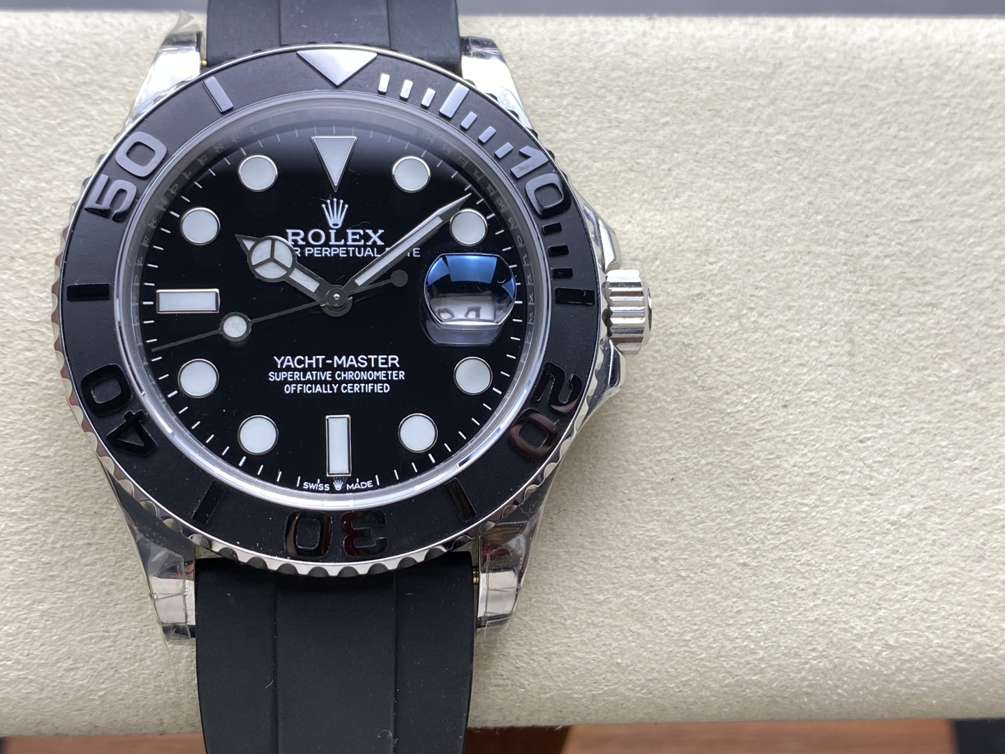 コストパフォーマンス ロレックス ホワイトゴールド ヨットマスター 42mm 3235キャリバー