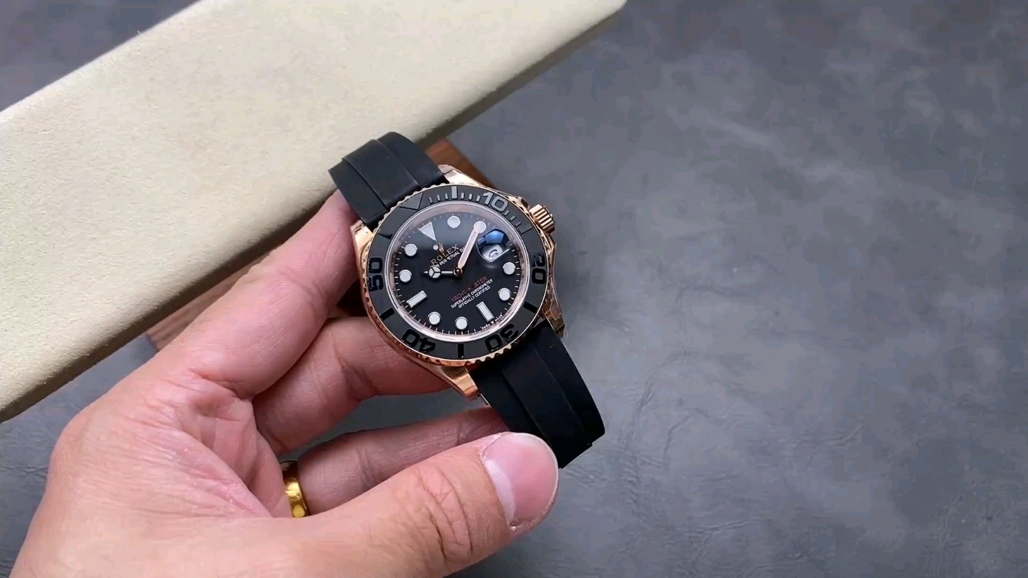 MS ロレックス ローズゴールド ヨット 40mm 3235ムーブメント