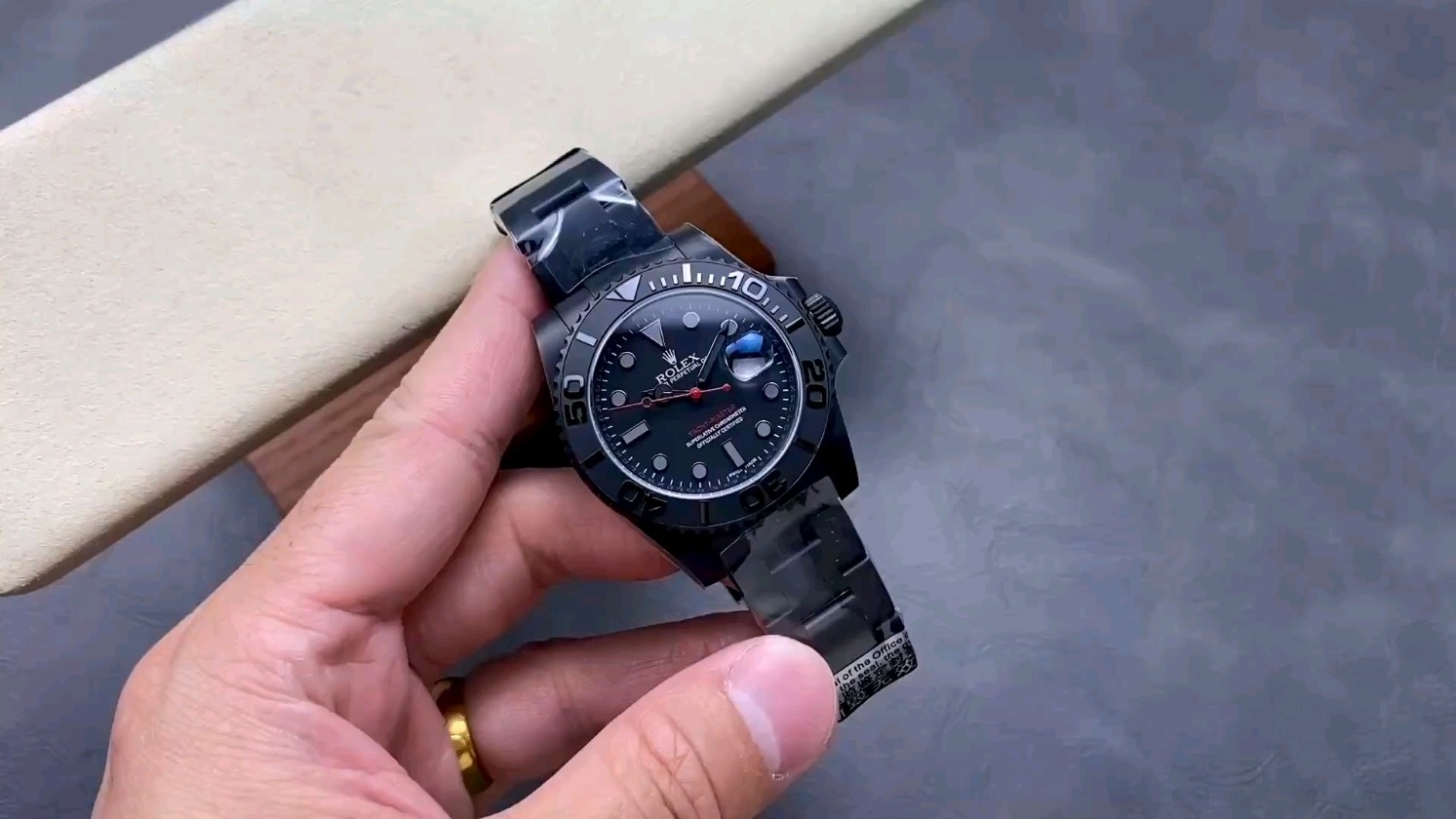 ブラーケン ロレックス ブラックヨット 40mm