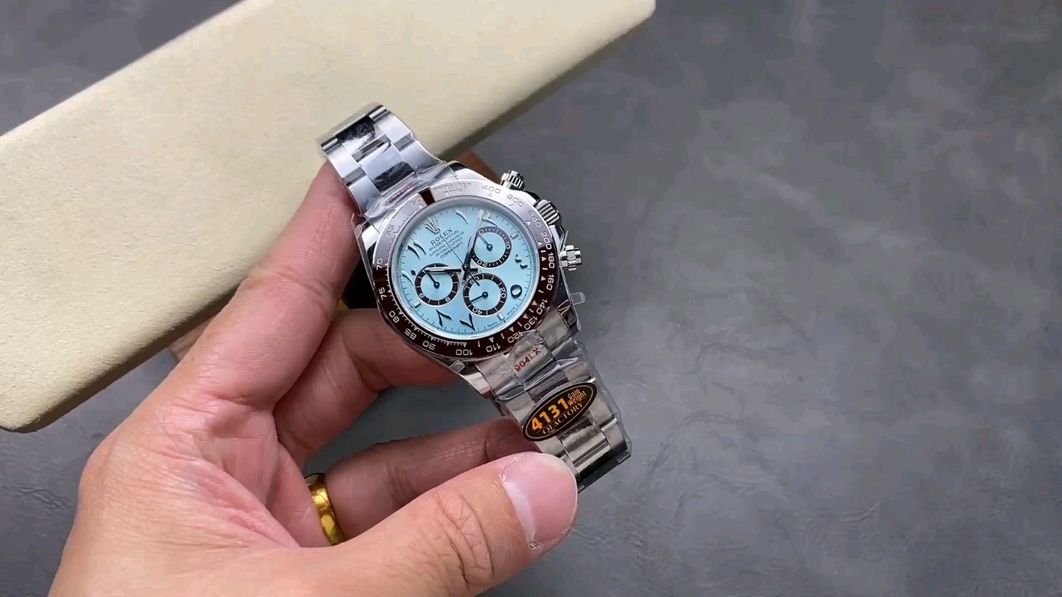 QF バランスウェイトバージョン 新型 デイトナ ロレックス 中東モデル 4131ムーブメント