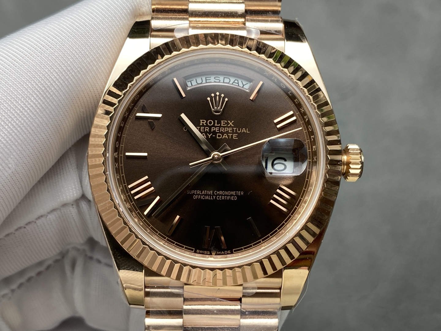 ARF ローター ウィークインジケーター 40mm 3255ムーブメント