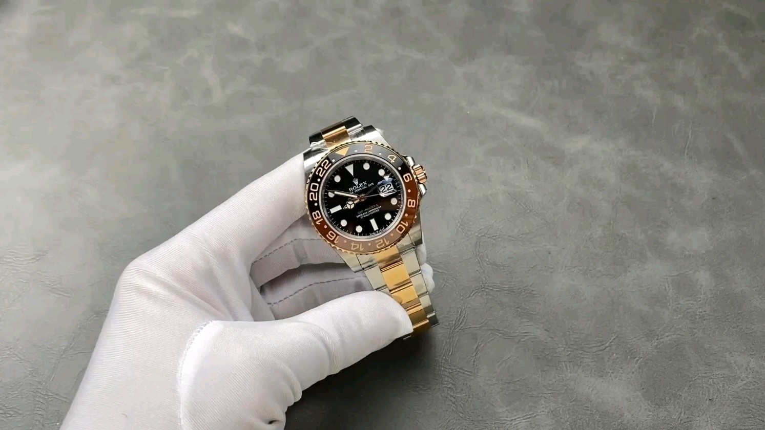ロレックス サークルサファイア GMT 3285ムーブメント 40mm