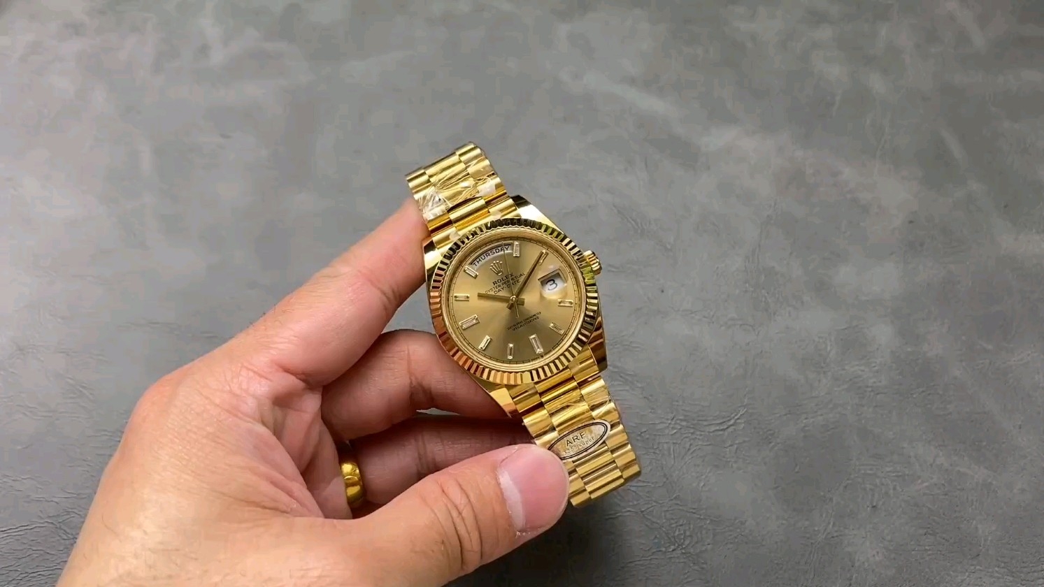 ARF フルメタルモデル サンデーウォッチ 40mm 3255ムーブメント