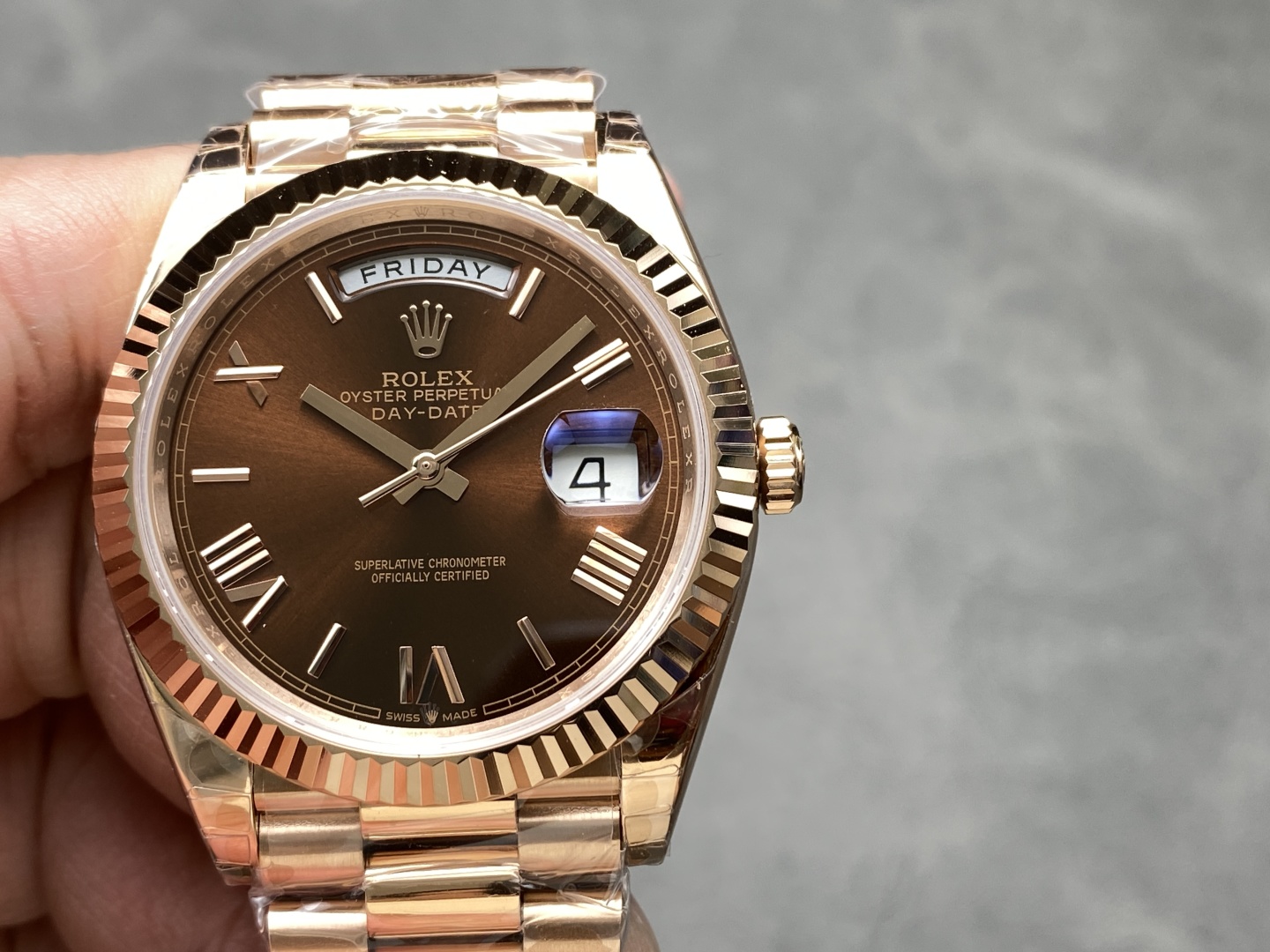 JVS製 ロレックス デイデイト 40mm 2836ムーブメント