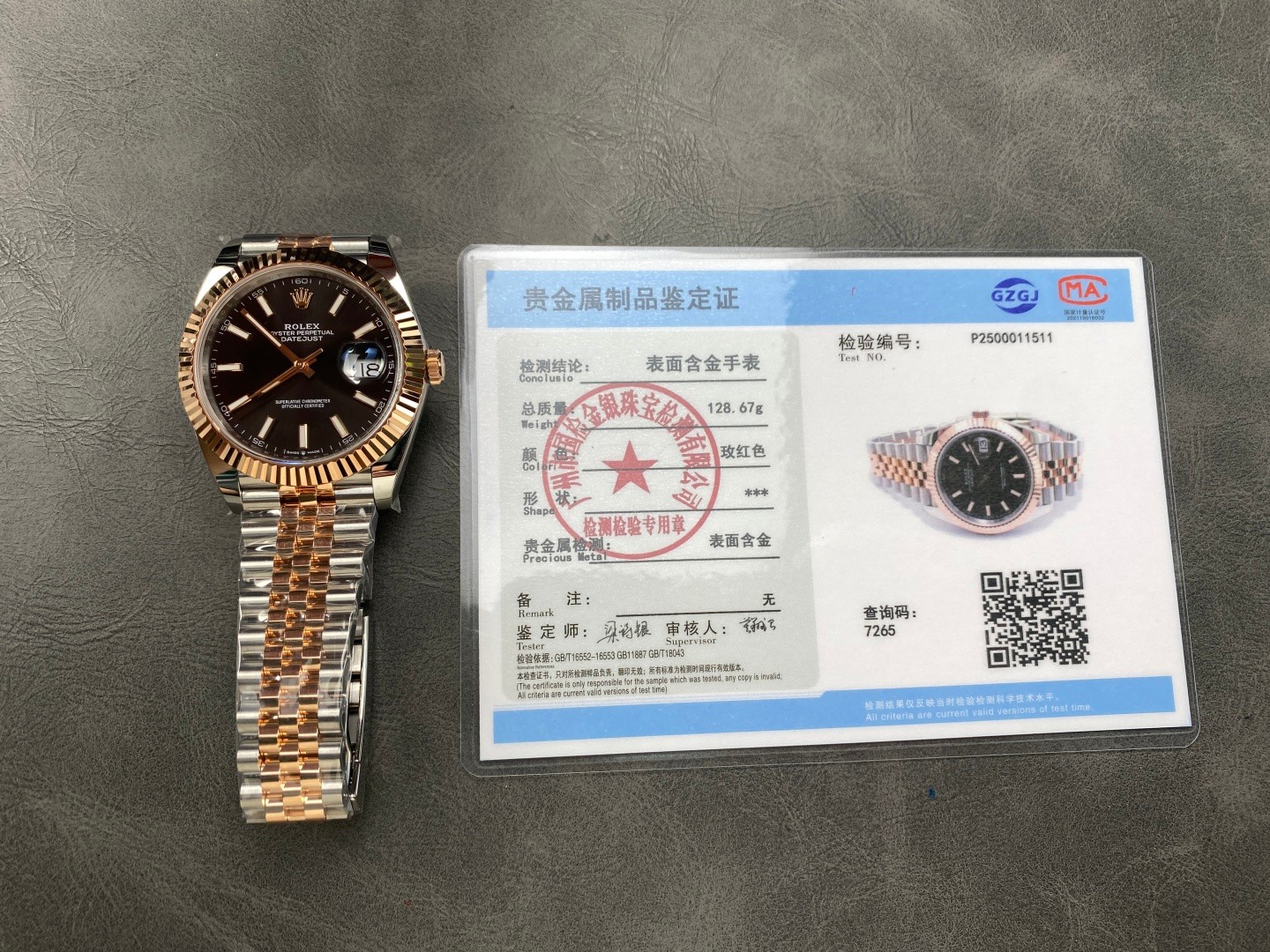 カスタマイズプロジェクト 18K金メッキ ロレックス デイトジャスト41mm 3235ムーブメント
