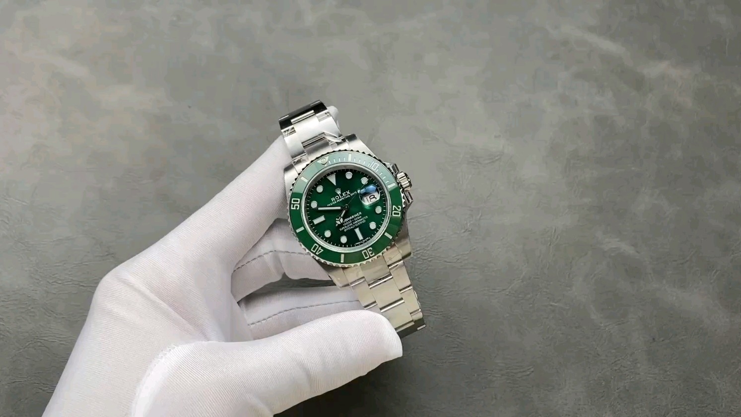 ロレックス グリーンサブマリーナ 3135ムーブメント 40mm 904Lステンレススチール