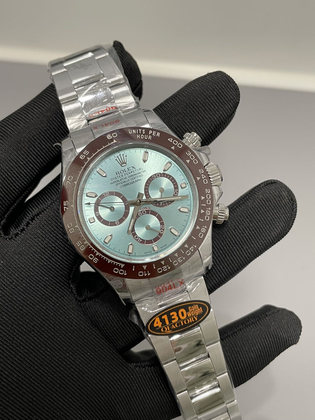 「Qfカウンターウェイトアイスブルーディ40mm、180gバランス、4130一体型搭載、高品質」