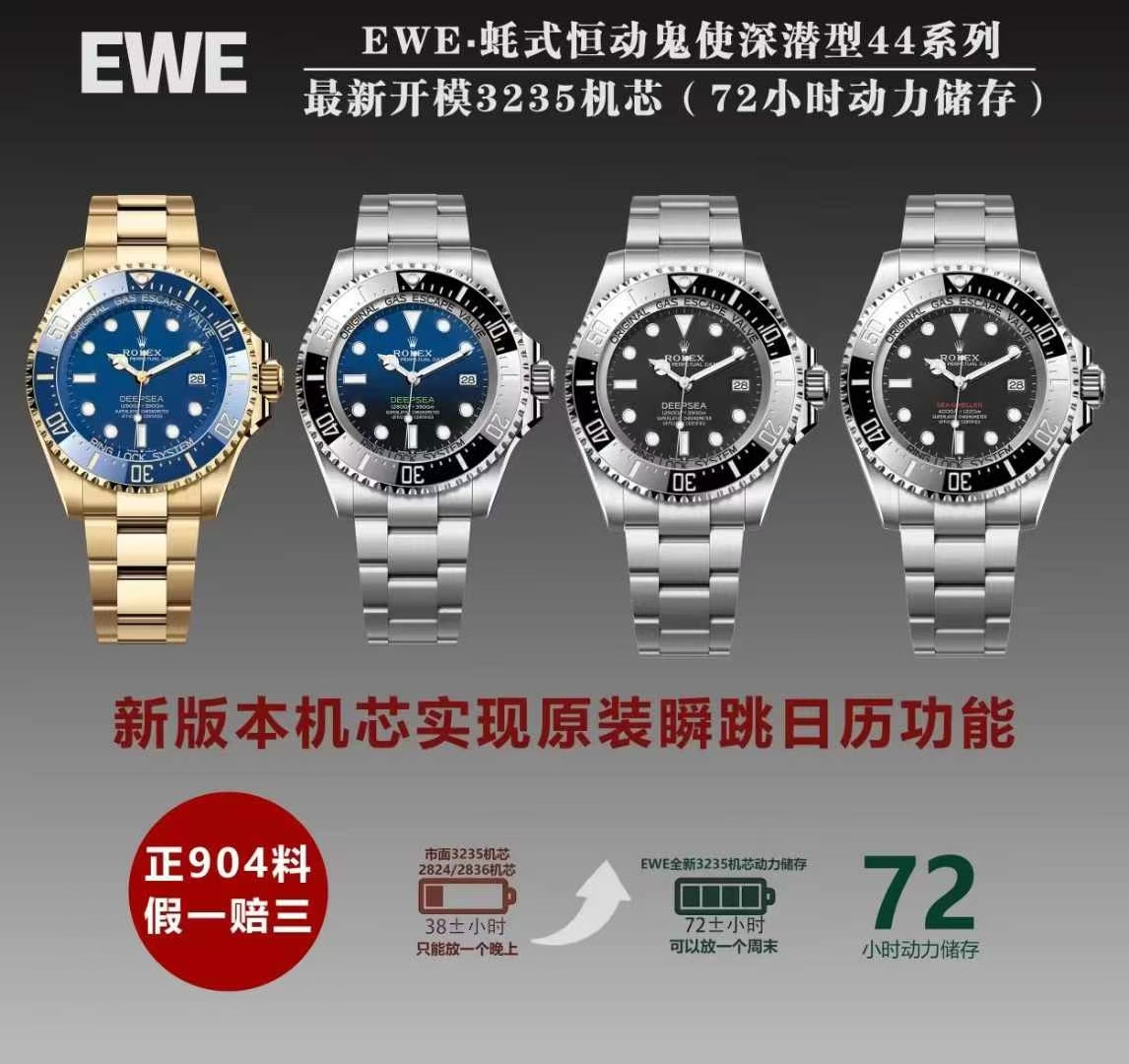 EWE工房、ロレックスシリーズ！