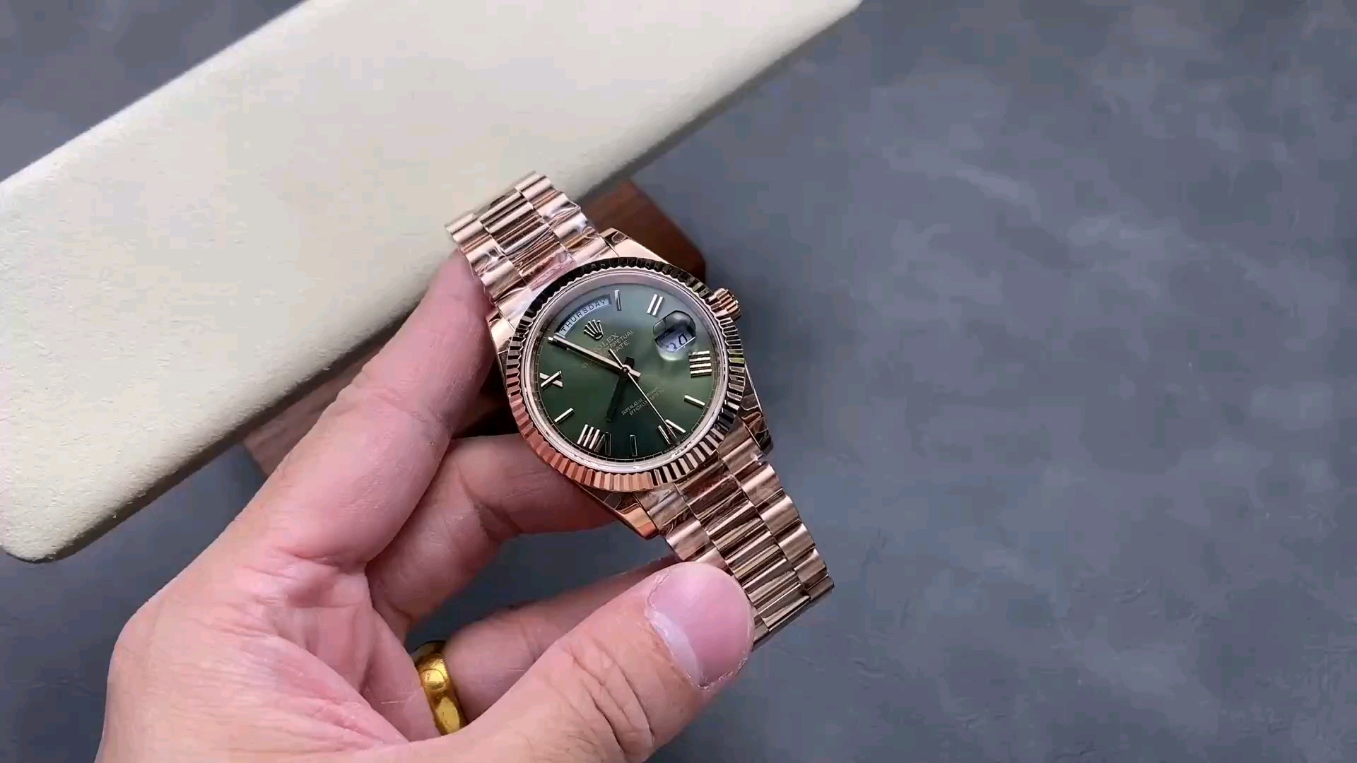 QF バランス 重量 ロレックス デイデイト 40mm 3255ムーブメント 162G